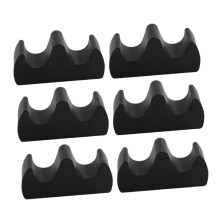 6pcs Calligraphy Brush Holder Set with Upright Brush Protection and Compact Desk Organizer