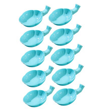 10pcs Calligraphy Brush Holder and Ink Dish Set for Chinese Painting, Stable Rest and Easy Clean