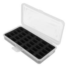 Sewing Bobbin Organizer Box with Sponge Insert, Tangle Thread Holder for Quilting and Travel