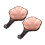 2pcs Pink Flower Ceramic Pen Holder and Calligraphy Brush Rest Set, Dual Function Elegant Design 1