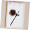 2pcs Pink Flower Ceramic Pen Holder and Calligraphy Brush Rest Set, Dual Function Elegant Design 3
