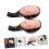 2pcs Pink Flower Ceramic Pen Holder and Calligraphy Brush Rest Set, Dual Function Elegant Design 5