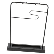 Chinese Calligraphy Brush Holder Iron Stand, Durable Vertical Drying Rack for Ink and Writing Brushes