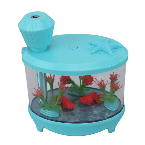 Micro Landscape Humidifier - 460ML - Blue, Compact 2