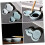 Calligraphy Ink Dish with SpillResistant Design, Easy Clean Surface, Compact Decorative Style for Students 4