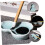 Calligraphy Ink Dish with SpillResistant Design, Easy Clean Surface, Compact Decorative Style for Students 5