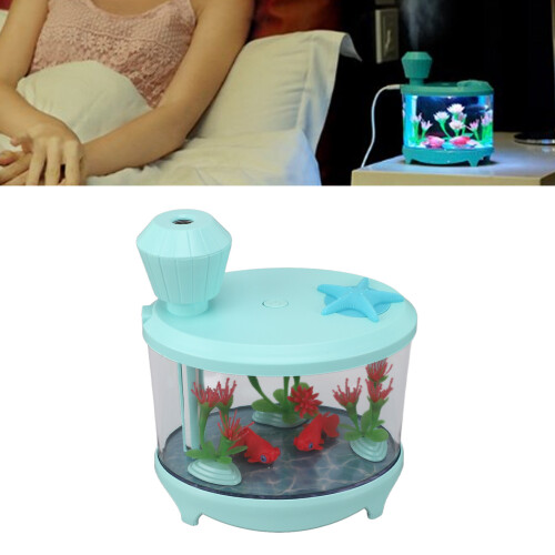 Micro Landscape Humidifier 460ML Green USB Silent 2
