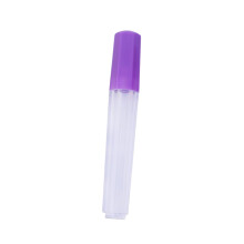4pcs Clear Plastic Needle Storage Tubes with Secure Cap Design for Sewing and Embroidery Organizer