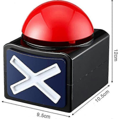 Game Answer Buzzer Alarm Button with Sound Light Trivia Quiz Got Talent Buzzer 2