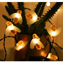 Solar LED String Lights Outdoor Waterproof Garden Decor Home Use for Lawn Balcony Porch Warm Glow Party Lights