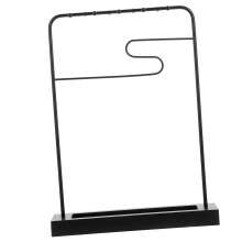 Calligraphy Brush Holder Durable Iron Construction Chinese Style Brush Rack for Desk Art Supplies
