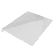 Acrylic Clear Chopping Board Kitchen Anti Slip Spacious Size Abrasion Resistant