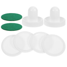 1Set Robuster Eishockey Pusher Umweltfreundlichem Harz Weiß