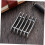 5 Grid Nail Art Brush Holder with Easy Clean Surface, Stable Support, Ideal for Salon Use 3