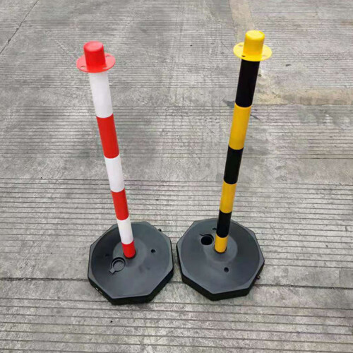 Absperrpfosten Mit , Warnung, & Außen 2