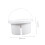 Paint Brush Washer with Easy Brush Cleaning and Quick Drying, White Multi‑Functional Basin for Artists 4