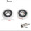 Set Of 8 Replacement Wheels for 19mm Diameter Shower Door - DD 1
