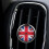 1Set Auto Uhr Union Jack Design Bunt Innenraum Uhr 8