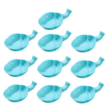 10pcs Calligraphy Ink Plate Set, Lightweight Easy Clean Palette for Artists and Beginners Painting