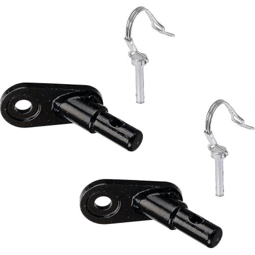 Bicycle Trailer Coupling  with Locking Pin ,2set  Bicycle Trailer Coupling with Locking Pin Coupling Steel Coupling Adapter - Pjun