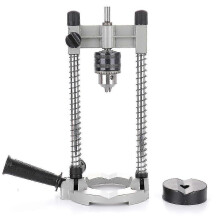 Drill Stand 45-90adjustable Angle Drill Guide Attachment with Chuck Drill Stand for Electric Drill - Snngv