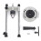 Drill Stand 45-90adjustable Angle Drill Guide Attachment with Chuck Drill Stand for Electric Drill - Snngv 4