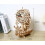 3D Wooden Puzzle Pirate  Clock Model Kit, Functional Clock DIY Educational Gift 123Pcs 2