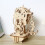 3D Wooden Puzzle Pirate  Clock Model Kit, Functional Clock DIY Educational Gift 123Pcs 5