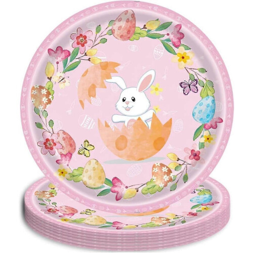 16pcs Easter Party,Easter Eggs and Rabbit Paper Cups Easter Themed Party Supplies Easter Gifts - DD