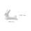 10pcs Ceramic Rabbit Chopstick Rest Set Cute Durable Table Decor Multipurpose Holders 2