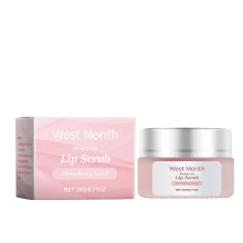 Limited time!!West Month Lip Care Scrub Softens Dead Skin, Exfoliates, Repairs And Fades Lip Lines