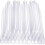 [100 Pack] Clear Jumbo Smoothie Straws 210x11mm 1