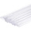 [100 Pack] Clear Jumbo Smoothie Straws 210x11mm 2