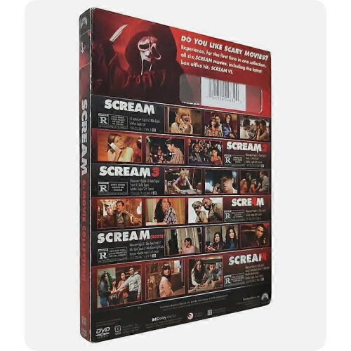 Scream 1-6 (DVD) Movie 6-Disc english version 1