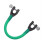 (Dark Green) 2pcs Ski Tip Connector Control Wedge Ski Training Aid Snowboard Connector_bebetter 1