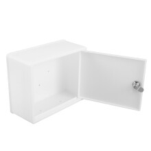 1Set Sicherer Wandbriefkasten Kunststoff Für Und Weiß