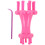 1Set Handliches Strickset Rosé Für Garn Flechtung Und DIY Projekte 5