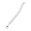 Strap Handtaschen Griffe Silber Imitation Perlen Zubehör 8