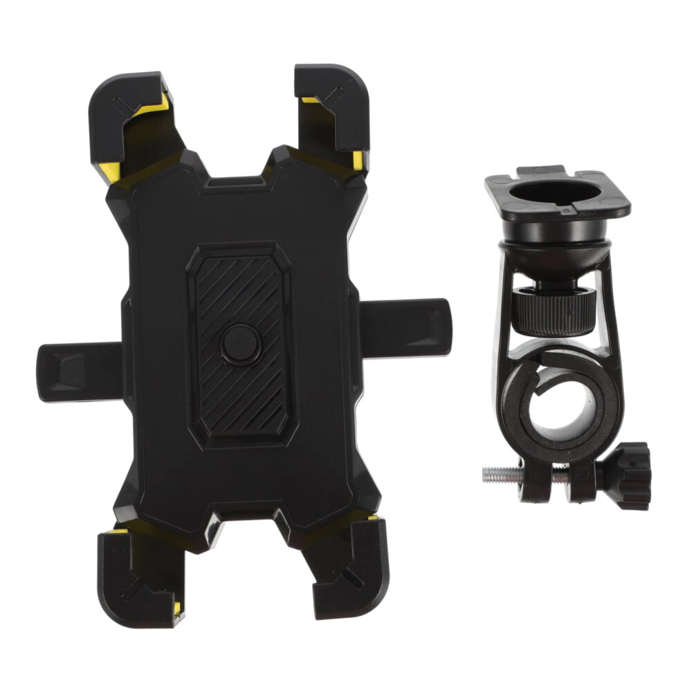 Adjustable Motorcycle Phone Mount With Secure Fourclaw Grip, 360 Rotating Bike Holder For Handlebars 9330225127451