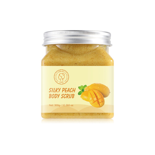 (350g Mango Scrub Cream) Orange Paste Mask – Moisturizing & Deep Cleansing – 350g