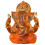 (Orange) Religious Lord Ganesh Statues For Home Decor - PJ 1