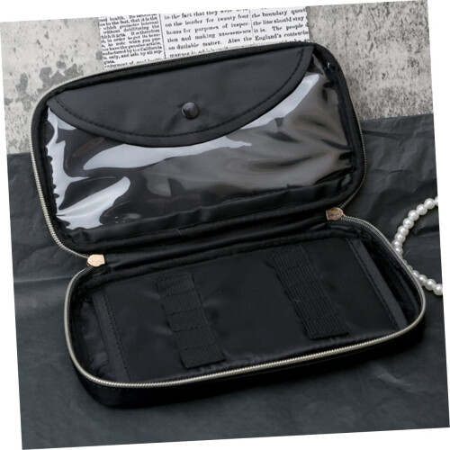 Nail Brush Organizer Bag for Manicure Tools, Compact Protective Storage for Salon and Home Use 2