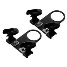 2 Pack Dual Airbrush Holder with Dual Slot Design, Tabletop Stand for Makeup and Painting Tools