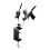 Airbrush Stand for Desktop with Universal Holder and Integrated Storage Compartments for Efficient Workflow 5