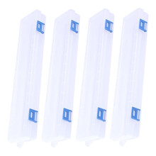 Art Supply Organizer Box Set 4pcs Stackable Storage Containers with Lids for Home School Office