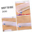 Art Supply Organizer Box Set 4pcs Stackable Storage Containers with Lids for Home School Office 2
