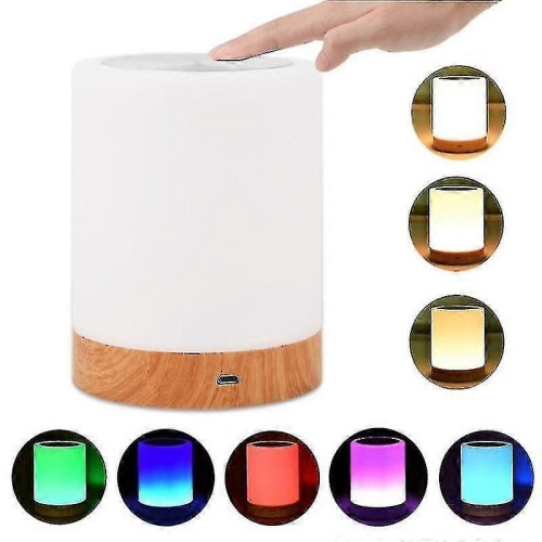 Touch Table Lamp, Dimmable Bedside Lamp with Warm White Light - Ri 2