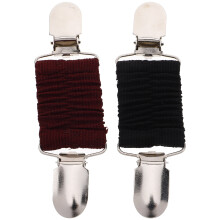 2Stk Multifunktionale Rückenzug Clips Für Damenkleider Shirts Bunt