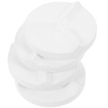 4Stk Keramik Brennofen Halter Matte Weiß Für Tonarbeiten