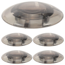 5Stk Dunkle Pedal Covers Kunststoff Für E-Gitarre Effektpedale